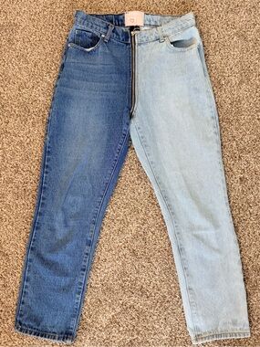 Two-Tone Revice High-Waist Women’s Jeans Y2K Size 29